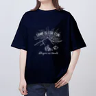 Too fool campers Shop!のSHIZENnoMORI01(白文字) オーバーサイズTシャツ