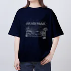 Too fool campers Shop!のAKAGI★park01(白文字) Oversized T-Shirt