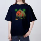 choujirou-Gameのウォーター・クマ・メロン オーバーサイズTシャツ