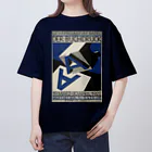 YS VINTAGE WORKSのスイス・バーゼル　1922年 活版印刷 オーバーサイズTシャツ