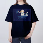 YS VINTAGE WORKSのポーランド　青い赤ちゃん　ブルーベイビー オーバーサイズTシャツ