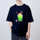 からあげ牧場のクリームソーダと忘れ物 Oversized T-Shirt