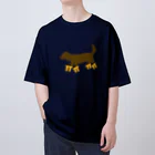 CHOSANAの高下駄を履いた犬 Oversized T-Shirt