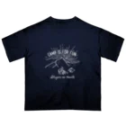 Too fool campers Shop!のSHIZENnoMORI01(白文字) Oversized T-Shirt