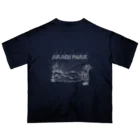 Too fool campers Shop!のAKAGI★park01(白文字) オーバーサイズTシャツ