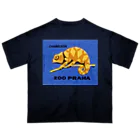 YS VINTAGE WORKSのチェコ・プラハ動物園　カメレオン オーバーサイズTシャツ