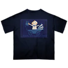 YS VINTAGE WORKSのポーランド　青い赤ちゃん　ブルーベイビー オーバーサイズTシャツ