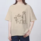 ラッキーアイテムの仲間たちのラッキーアイテムは犬です。 Oversized T-Shirt