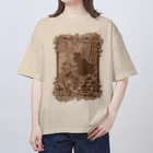 tammytammyの鏡の国のアリス・アンティーク オーバーサイズTシャツ