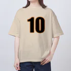 Atelier Pomme verte の背番号10 Oversized T-Shirt