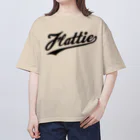 JEWEL's FARMのFlattie カレッジロゴ（B） オーバーサイズTシャツ