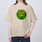 Atelier Pomme verte の竜の顔 オーバーサイズTシャツ