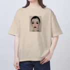 みにゃ次郎の坊主女子 Oversized T-Shirt