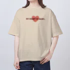 cosmicatiromのハート 毛 Oversized T-Shirt