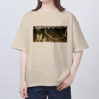 TORI TORI SHOPのジョウビタキ オス Oversized T-Shirt