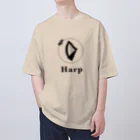 あんぱんのハープ　Harp オーバーサイズTシャツ