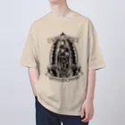 METAL HORSE 金属の馬のMETAL HORSE バイカーマリア ブラック Oversized T-Shirt