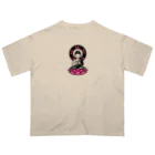 くねくね道のOK! BUDDHA オーバーサイズTシャツ