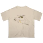 nucottesaicouのサマーバケーション（透過版） Oversized T-Shirt