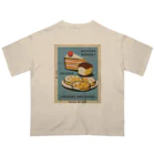 YS VINTAGE WORKSのチェコ・スロヴァキア マッチ（パンとケーキ） Oversized T-Shirt