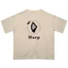 あんぱんのハープ　Harp オーバーサイズTシャツ