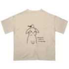 みーちゃんわーるどのロップイヤー&シマエナガ オーバーサイズTシャツ