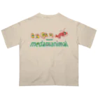 カニホイップのmedamanimal オーバーサイズTシャツ