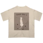 clarice-designのgood-dog オーバーサイズTシャツ