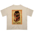 YS VINTAGE WORKSのベルギー　珈琲パック Oversized T-Shirt