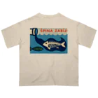 YS VINTAGE WORKSのポーランド　魚の骨 オーバーサイズTシャツ