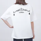 chidyu22の猫のダンスショウ オーバーサイズTシャツ