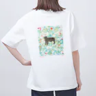 TONGARI STOREのとら。[Lush green home] Oversized T-Shirt