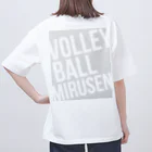 unyounyounyoのVOLLEY BALL MIRUSEN(観る専)<薄灰> オーバーサイズTシャツ