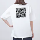 quartetcommunicationsのカルテットロゴ(求人つき) オーバーサイズTシャツ