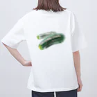 akane_art（茜音工房）のベジタブルT（ズッキーニ） Oversized T-Shirt