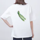 akane_art（茜音工房）のベジタブルT（キュウリ） Oversized T-Shirt