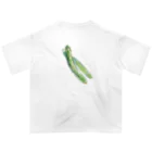 akane_art（茜音工房）のベジタブルT（キュウリ） Oversized T-Shirt