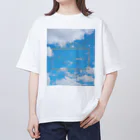 ゆにねこ惑星のପ天使の夏休みଓ青空旅行 Oversized T-Shirt