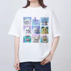 くまきちショップやさんのクマキチトロピカル オーバーサイズTシャツ