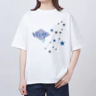 tomokomiyagamiのスタースタッズ星座　乙女座 オーバーサイズTシャツ