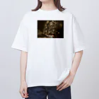 kazenoiroのrainy night Oversized T-Shirt