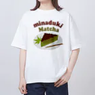 キッズモード某の水無月 抹茶味 オーバーサイズTシャツ