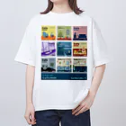 Teal Blue CoffeeのBest of Cafe music オーバーサイズTシャツ