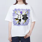 にゃはは♪屋のミュージックスター Oversized T-Shirt