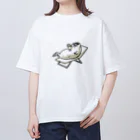 ぴすぴすのサマーアザラシ Oversized T-Shirt