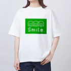 Nico shopのサンニングミ 緑 オーバーサイズTシャツ