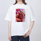 maruimaru. shopの足立いまる2022年誕生日イラストグッズ Oversized T-Shirt