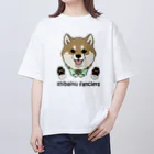 豆つぶのshiba-inu fanciers(赤柴) オーバーサイズTシャツ