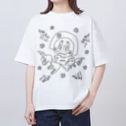 カニホイップのむごんちゃん Oversized T-Shirt