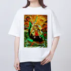 UETSUJI ShotaroのEarth, Thunder & Fire オーバーサイズTシャツ